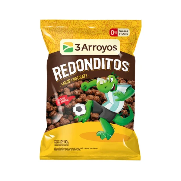 Copos bolitas chocolate 3 Arroyos 210gr